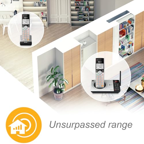 image for AT&T CL82407 DECT 6.0 4-Handset Cordless Phone for Home with Answering