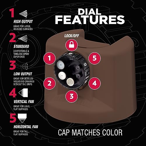 Image of Rust-Oleum Stops Rust Custom 5-in-1 Spray Paint, Satin Dark Brown