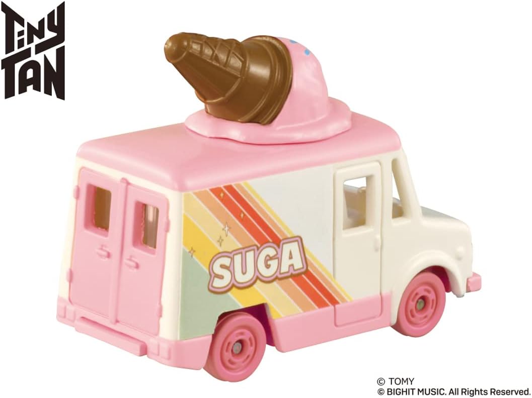 Takara Tomy Tomica Dream Tomica SP TinyTAN Collection SUGA Mini Car Airplane Toy Ages 3 Years and Up Passed Toy Safety Standards ST Mark Certified TOMICA TAKARA TOMY