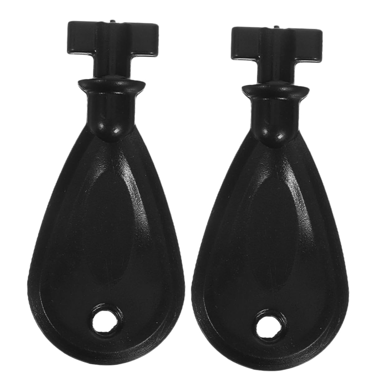 NAMOARLY 2pcs Tissue Box Waffle Dispenser Key Dispenser Key Replacement Bathroom Key Toilet Paper Keys Waffle Toilet Paper Key Universal Dispenser Key Tissue Dispenser Key Black Abs