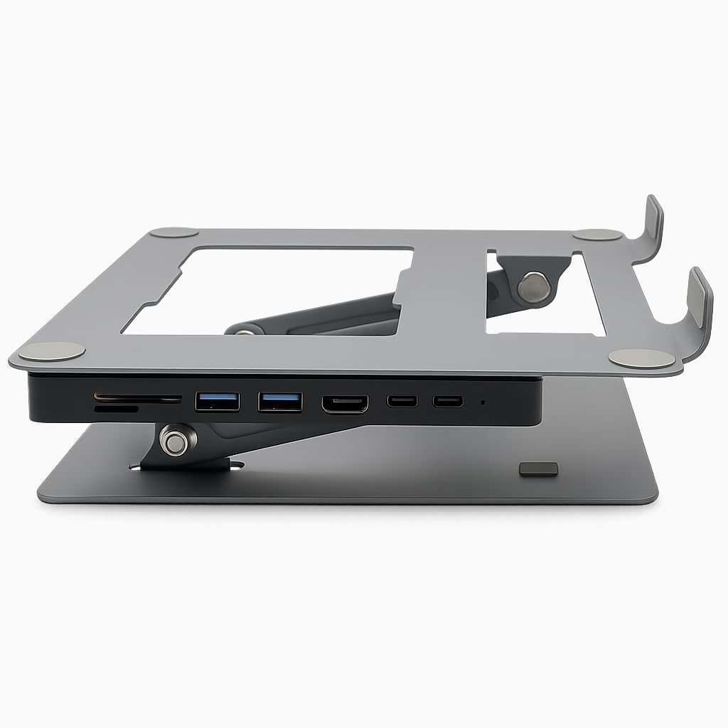Docking station per laptop MacBook Pro/Air, Dell/HP/Surface/Lenovo/Chromebook, hub USB C con HDMI 4K a 30Hz, USB A&C 3.0, Ethernet, 100W PD, SD-TF,