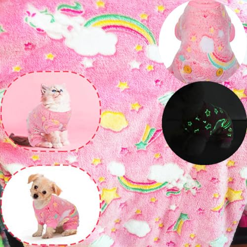Pijama para perro pequeño con luz oscura Maigllra miniatura 5