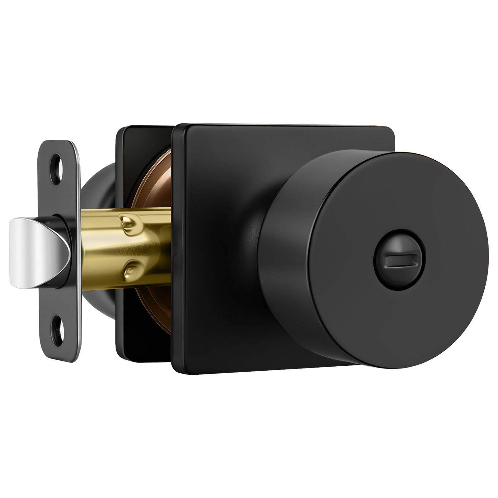 Haidms Matte Black Door Knobs - 6 Pack -9