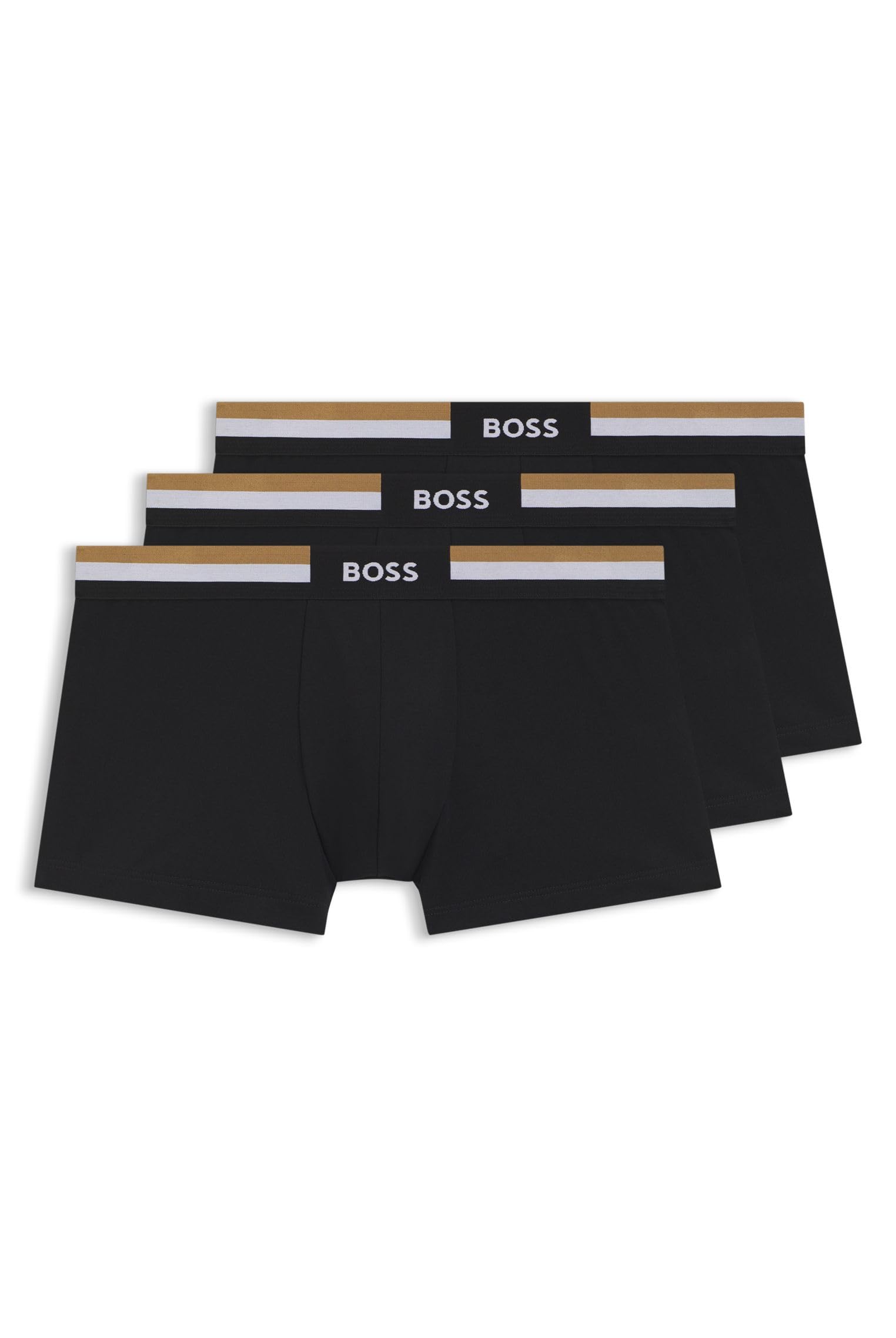 BOSS Herren Trunk 3p Bold Trunk