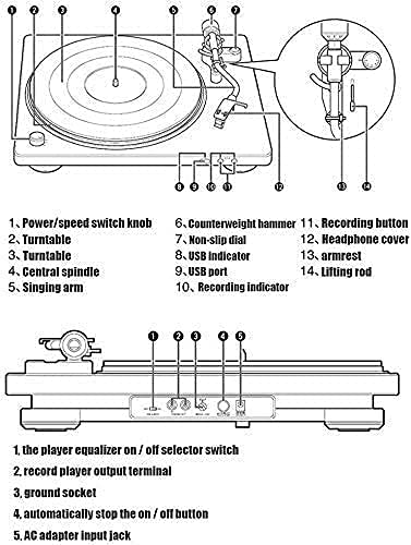 VSDEXR Support de Tourne-Disque Tourne-Disque Support de Tourne-Disque Support de Tourne-Disque Enregistreur de Disque… - Les Beatles, Paul McCartney, John Lennon, RIngo Starr, George Harrison VSDEXR Support de Tourne-Disque Tourne-Disque Support de Tourne-Disque Support de Tourne-Disque Enregistreur de Disque… – Image 4