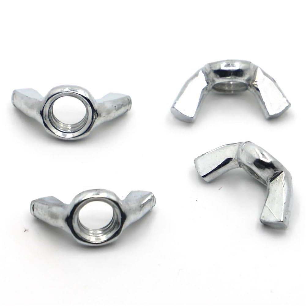 Noci ad Alette, 5/10 pz M3 M4 M5 M6 M8 M10 M12 in Acciaio Inox 304 Stringere A Mano Dado Dadi Dadi Ad Alette(M3 10pcs)