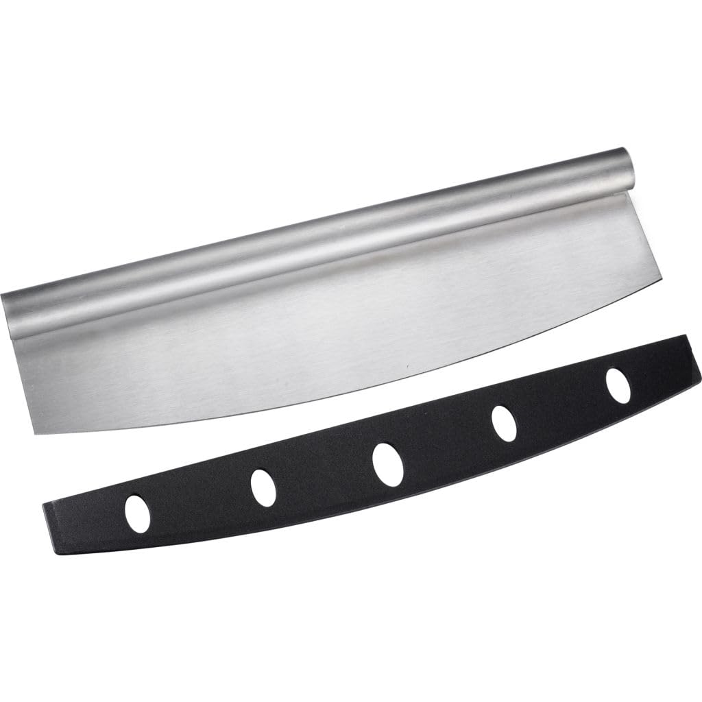 Westmark Easy Pizza Chopper - Pizza Cutter Weighing Knife Ideal for Cutting Pizza or Tart Flambée Effortlessly - Stainless Steel, PP