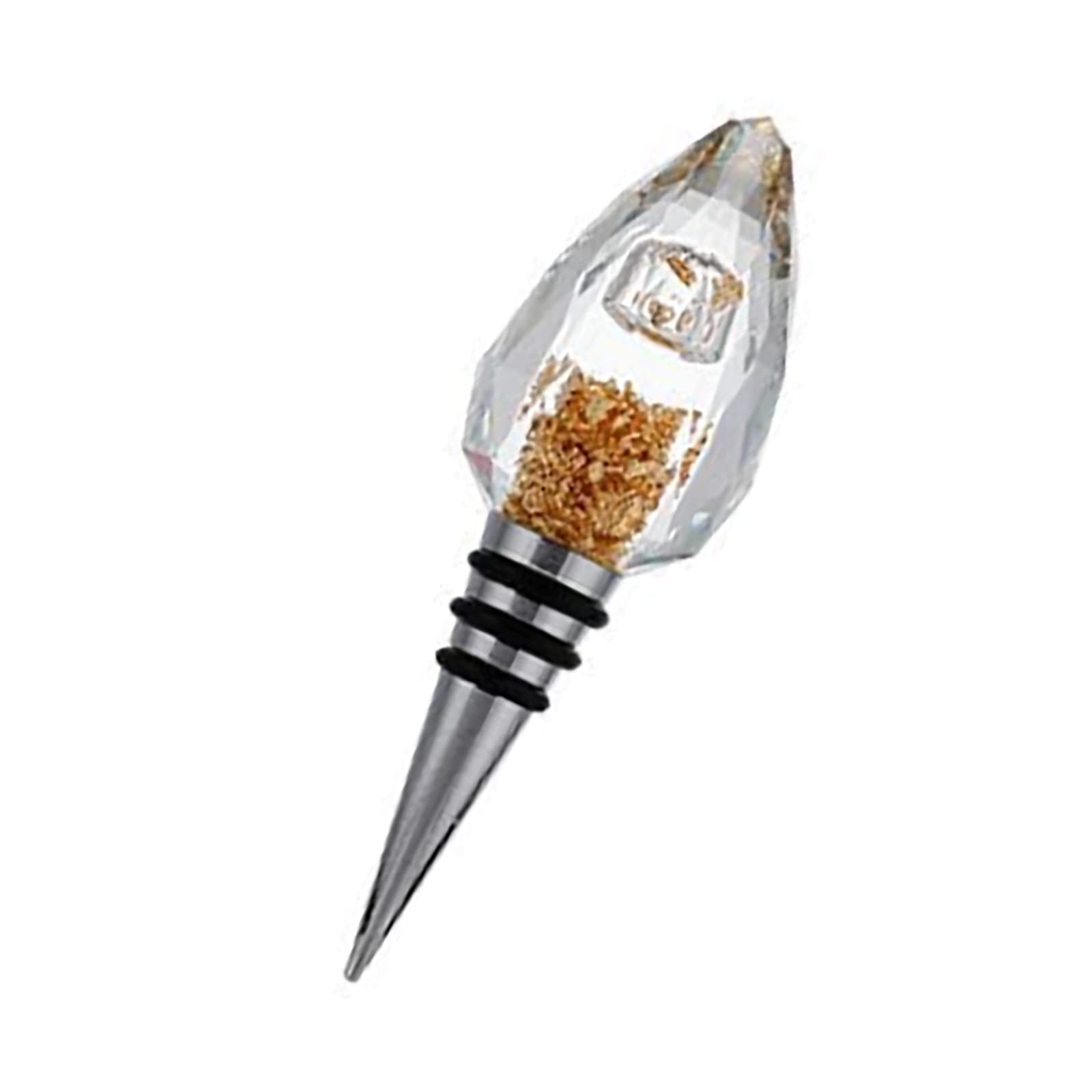 Corchos De Vino Reutilizables, Tapón De Botella De Vino Decorativo De Diamante con Silicona, Largo Tiempo De Almacenamiento para Disfrutar De Un Buen Vino, para Regalos, Bar, Fiesta, Boda
