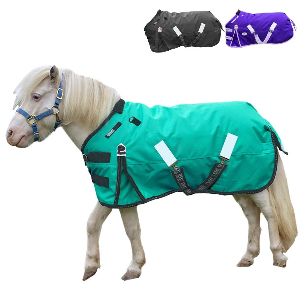 Derby Originals Nordic-Tough 1200D Heavy Weight Winter Mini Horse Pony Turnout Blanket 300G Thick Insulation Triple Layer