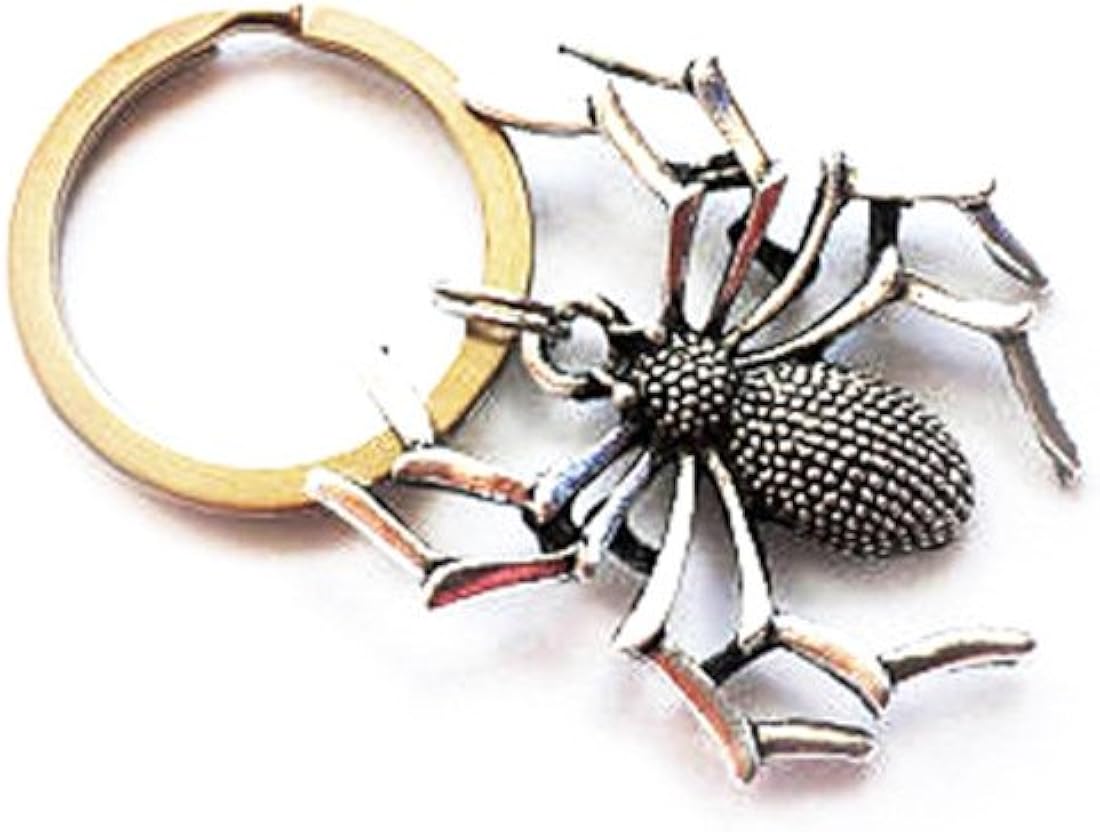 Amazoncom kakupao spider keychain spider keyring spider gift horror Amazoncom kakupao spider keychain spider keyring spider gift horror