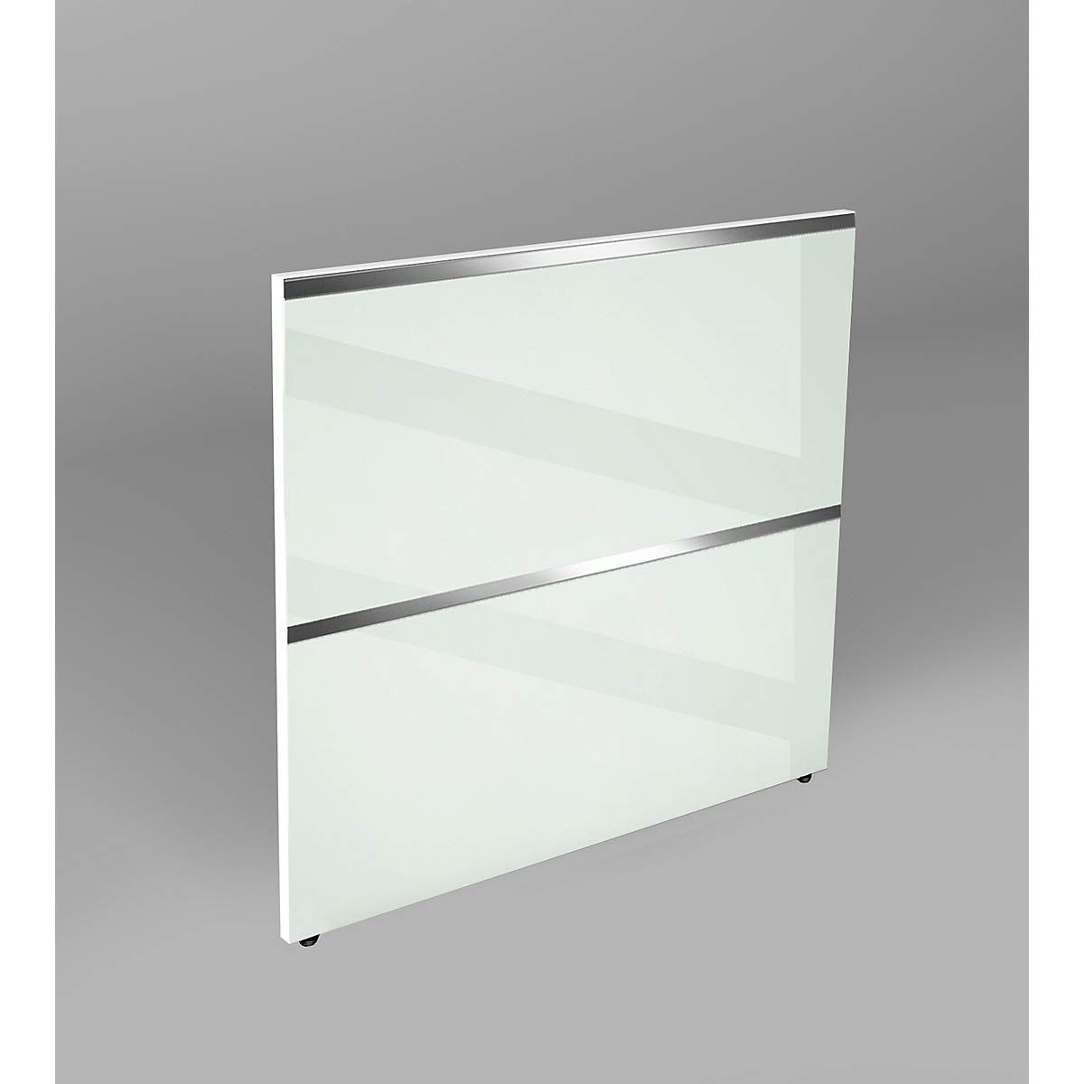 Façade Page Atlantis Kerkmann support de présentation anthracite pour table
