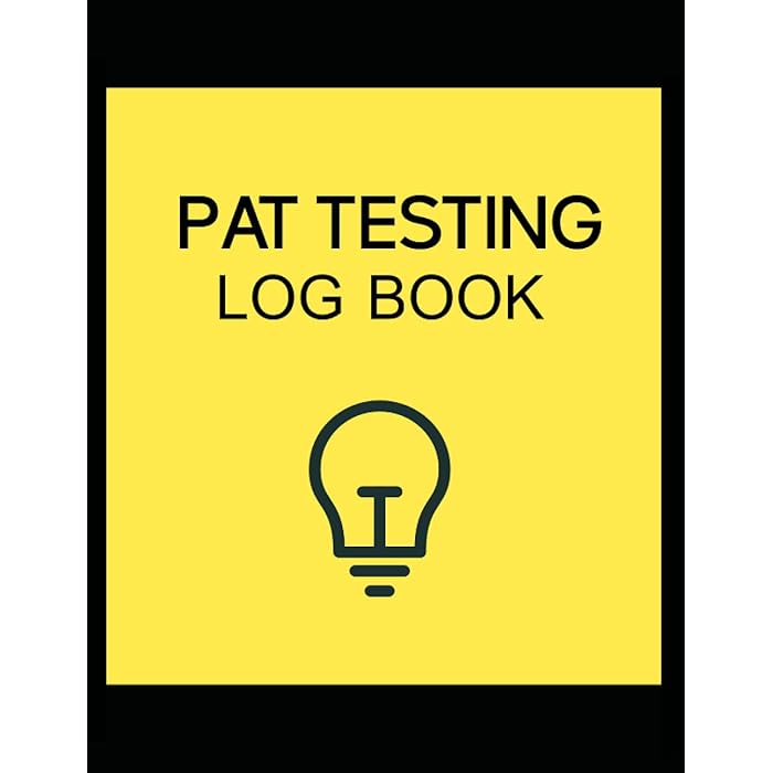 Buy Pat Testing Log Book Electrical Appliances Safety Certificate, Portable Appliance Testing