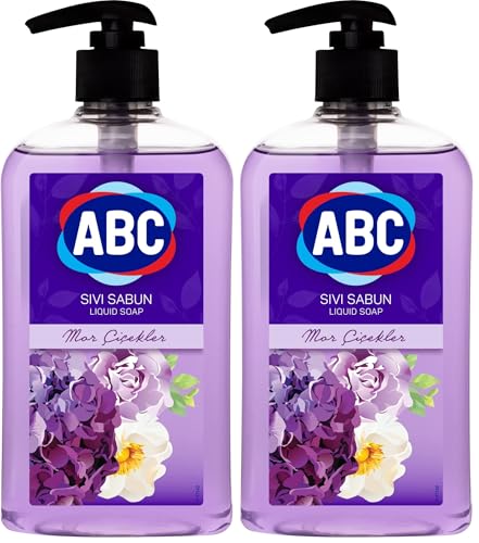 Sıvı Sabun Mor Çiçekler 400 ml (2 paketi)