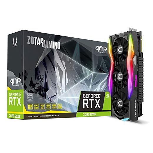 Carte Graphique ZOTAC Gaming GeForce RTX 2080 Super AMP Extreme, 8192 MB GDDR6
