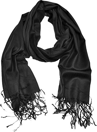Hand By Hand™ Women's Solid Pashmina Scarf Wrap Shawl Bright Shining Scarf