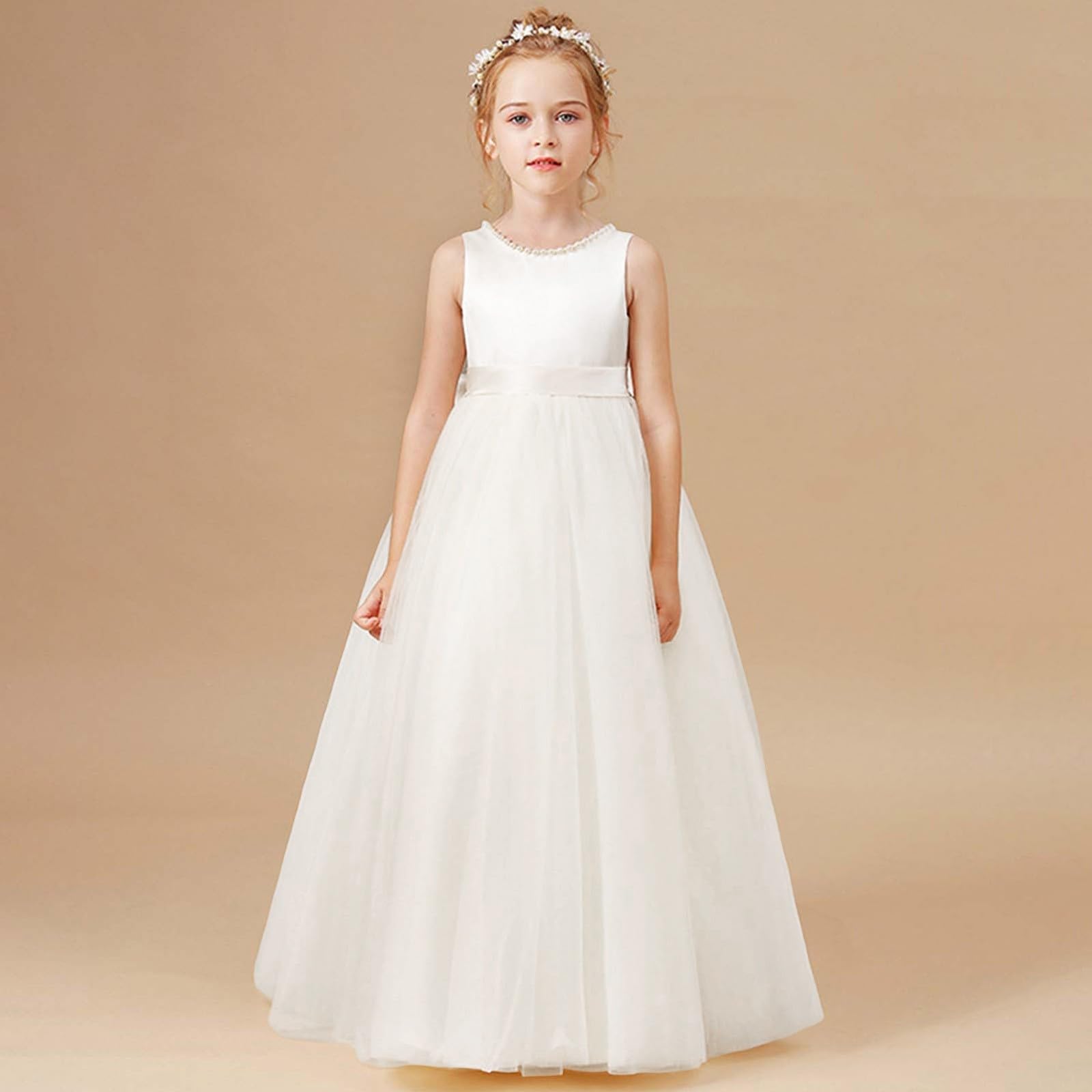 Vestidos de niña Modernos para Cualquier ocasión, Fiestas y Uso Diario, diseño Elegante cómodo jóvenes Amantes la Moda, Punto piqué, Ligero Bordado, Ideal Verano/g