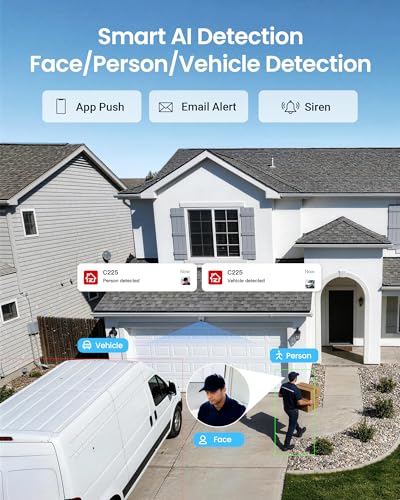 Outdoor Security Camera System with NVR