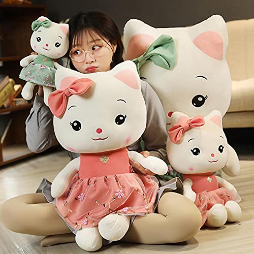 Image of Storescent Soft Toys for Kids - Stuffed Animal Plush Soft Toy for Boys & Girls | Plushie Toy Rosa Hermosa Cat Pink