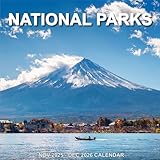 Calendar 2026 - Wall Calendar from January 2026 to December 2026, 2026 Calendar with Holiday Marked, Premium Paper for Organizing, 12" x 12",National Parks - C