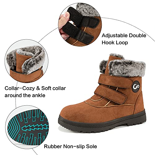Women Winter Snow Boots: Warm Fur Lined 2025 Ankle Booties - Comfortable Walking Outdoor Footwear Cute4