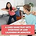 Exploding Kittens Roly Poly Goalie 2-6 Players- Ages 4+-10 Minutes to Play-Card Game for Kids-Active Play Game- Perfect Family Card Game for Game Night