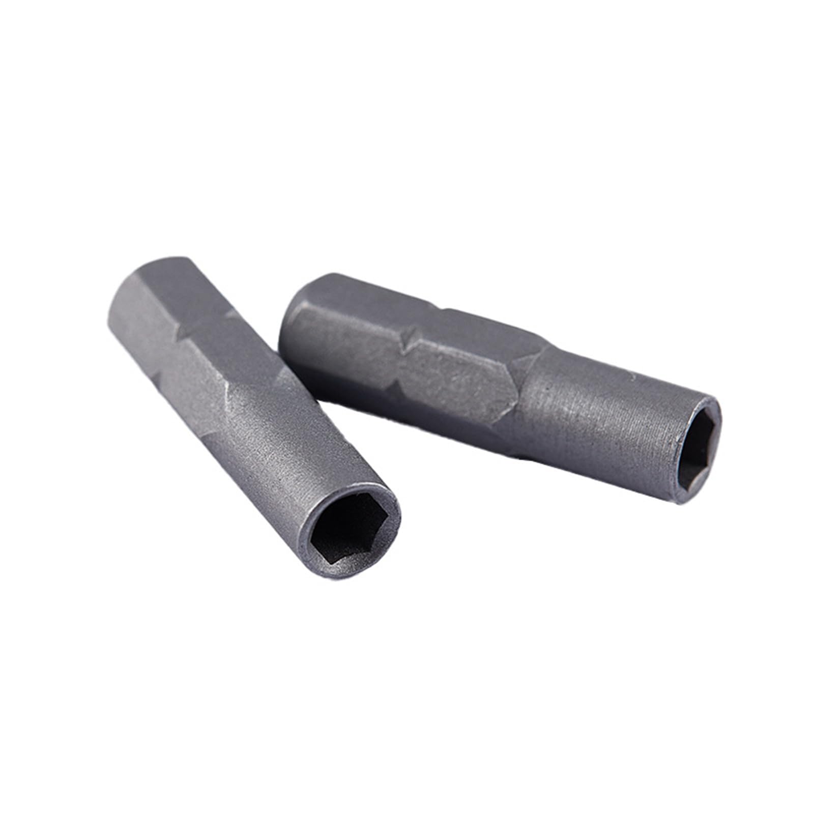 Tsophreniq 2Pcs Hexagonal Shank Adapters 6.35Mm 1 / 4Inch To 4Mm Bits Socket Holder Screwdriver Adapter For Home And Auto Maintenance Screwdriver Attachment