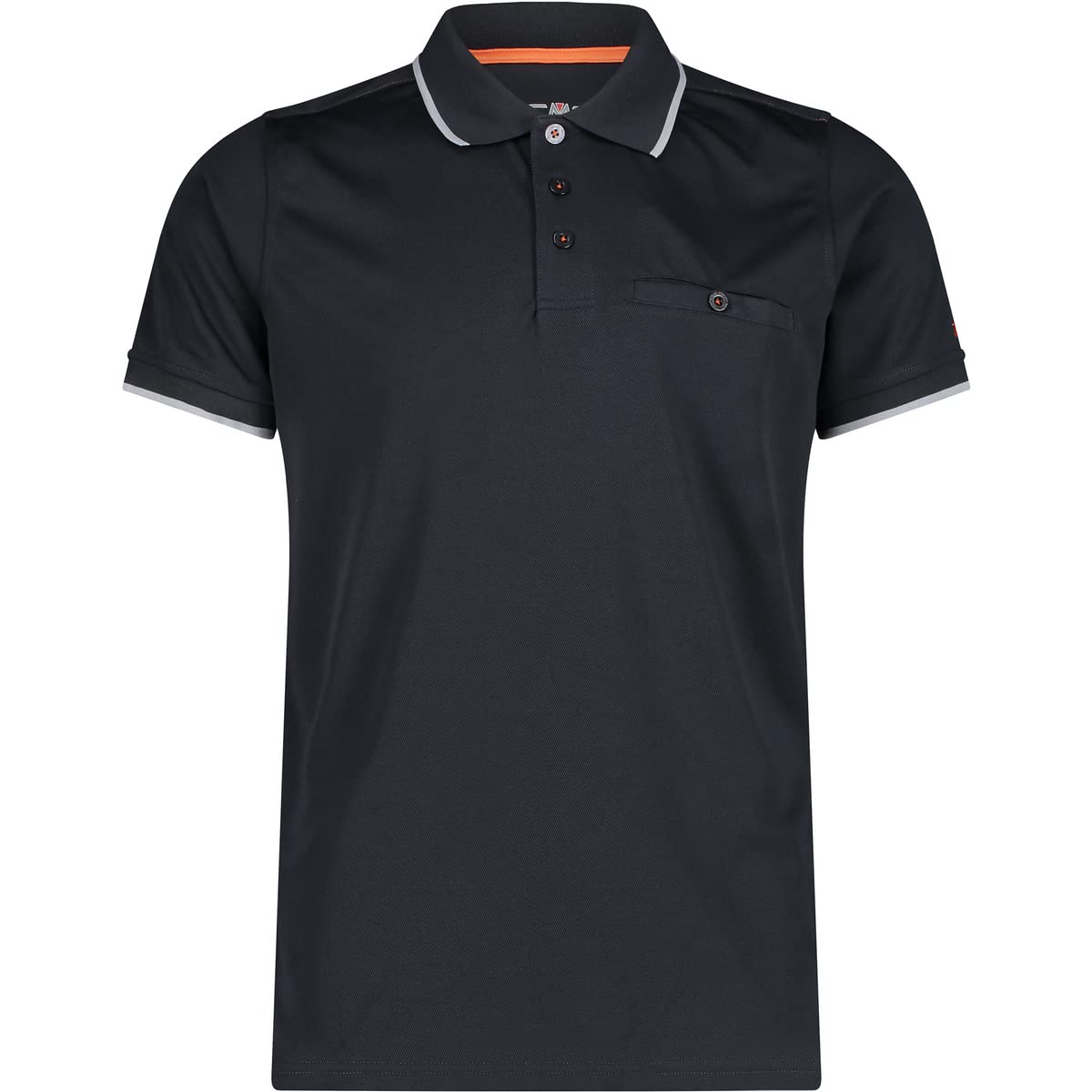 CMP Men's Polo Antracite-Grey UK 3XL
