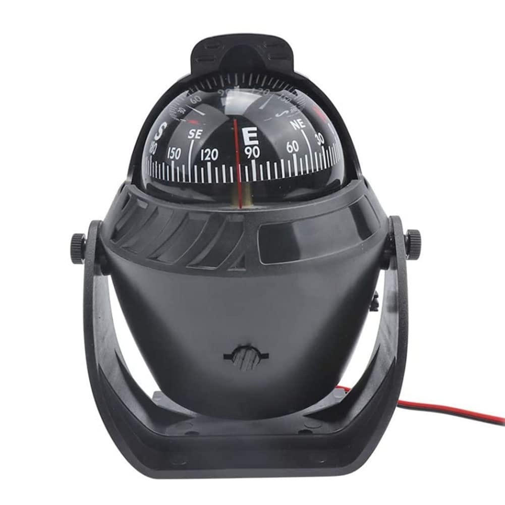Buy Digital Marine Compass, Adjustable Inclinometer Car Guide Ball