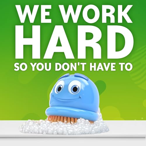 Image of Scrubbing Bubbles Bathroom and Shower Cleaner Disinfectant Spray, Foaming Action Bathroom Grime Fighter, Petal Paradise Scent, 32oz (Pack of 2)