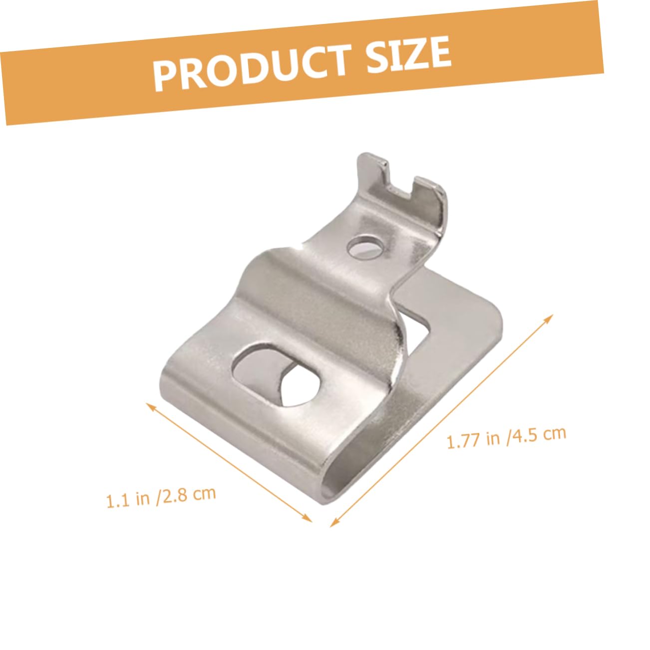 Mipcase 5 Set Clip Per Cintura Per Strumenti Elettrici Ganci Inox Per Trapani E Avvitatori Adattabili E Resistenti Per Uso Duraturo 4 Pezzi*5