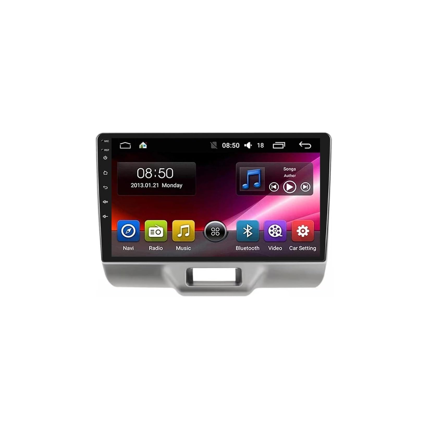 BCBSYCJP Car Radio with Wireless CarPlay Android Auto for Suzuki Every 2015 9 Inch Stereo Mirror Link Bluetooth with Android Auto Carplay Wireless WIFI FM GPS,8 Core 2G+32G