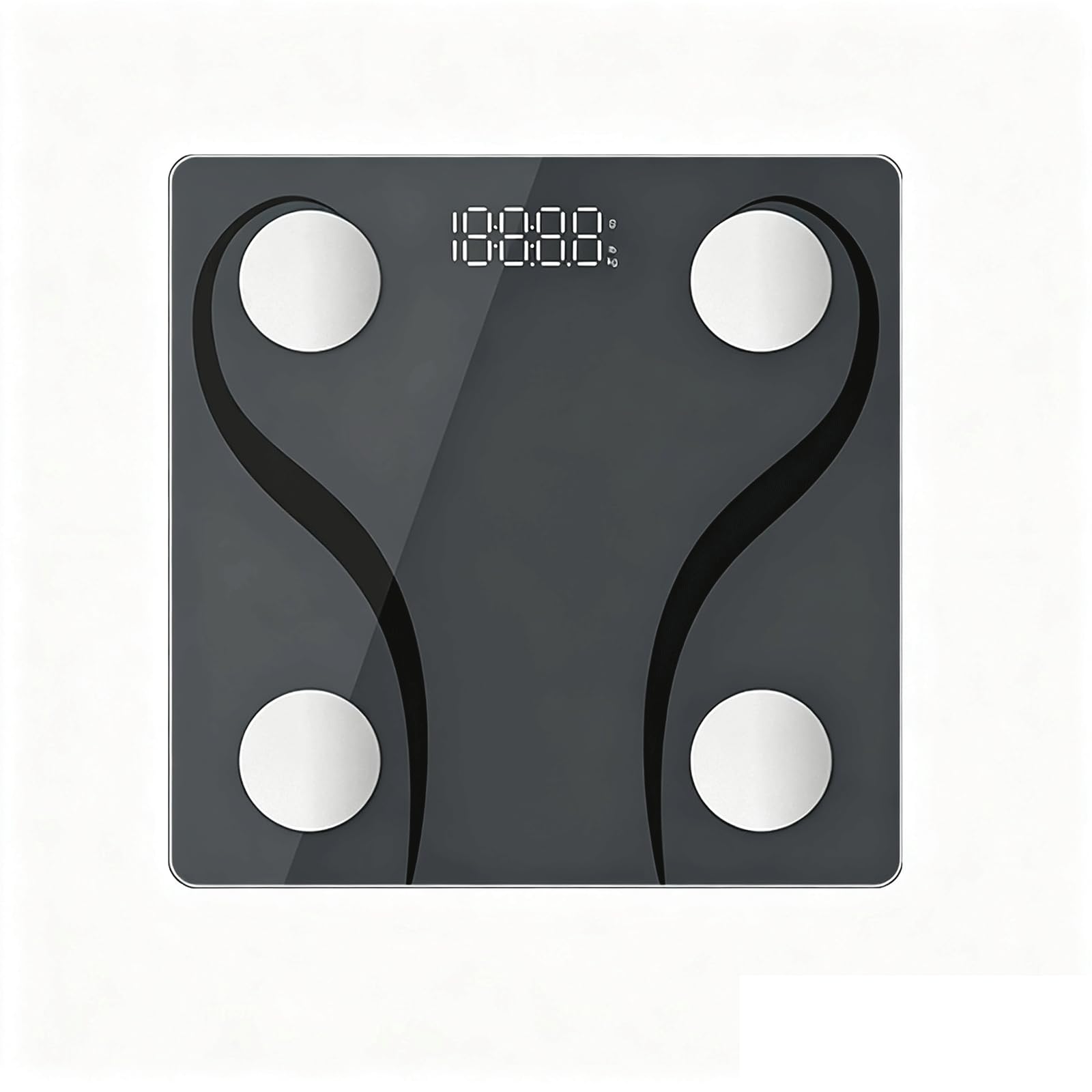 XXSTAR Smart Scale for Measuring Body Weight, Body Fat, BMI, Muscle Mass and Overall Body Composition，BMI Weighing Body (with Smartphone app)