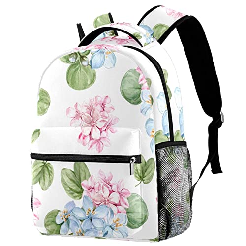 Mochila para portátil de acuarela para mujer y hombre de viaje