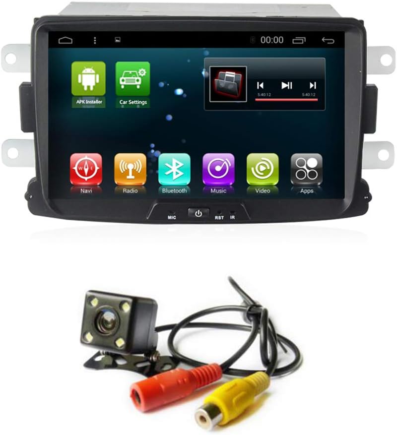 Car GPS Navigator Android 8.0 Octa Core Radio for Renault Duster Dacia Logan Sandero Captur Lada Xray 2 Dokker Head Unit Player Navigation WiFi (2+32G Andorid8.0 T8 for Renault Dacia)