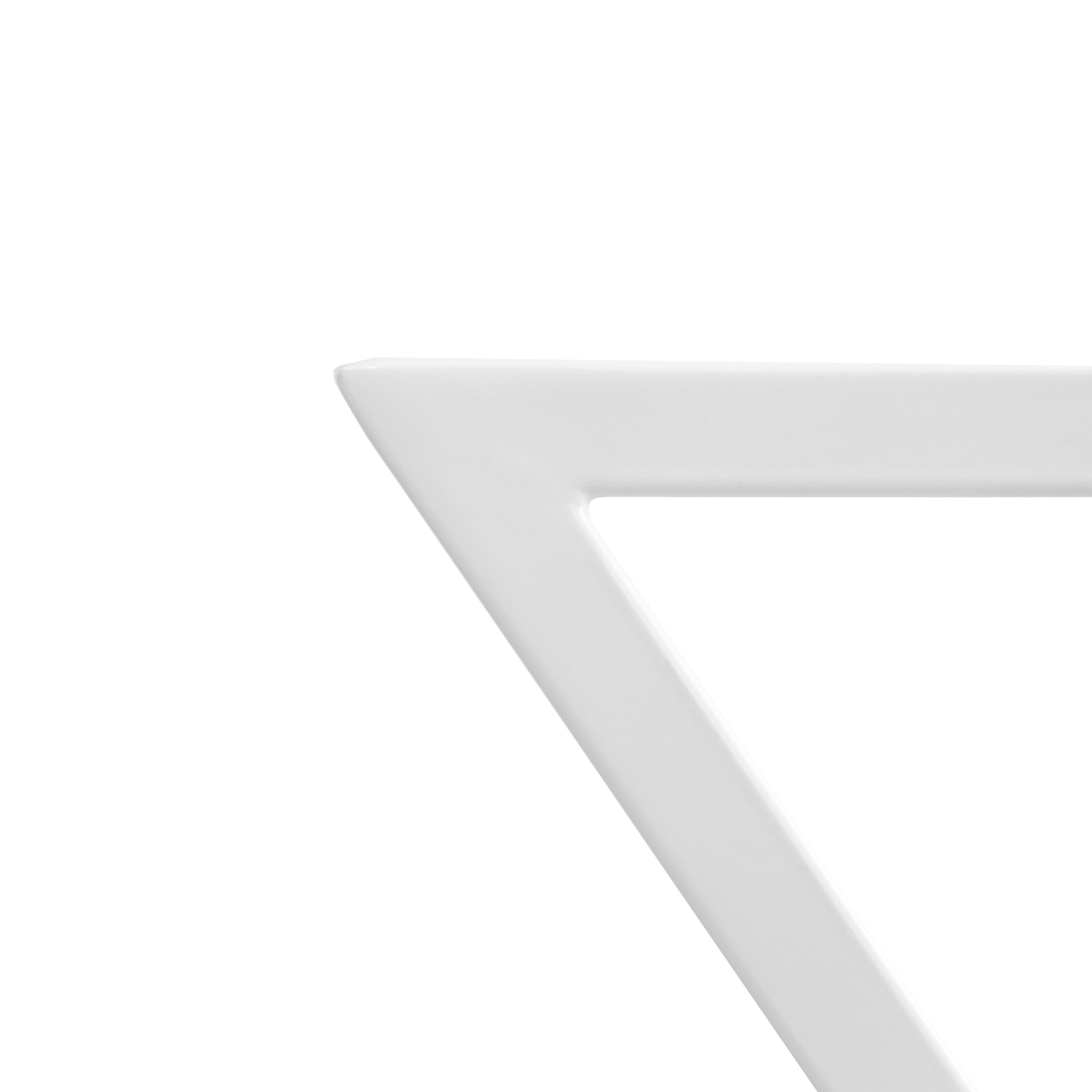 2 soportes de pared para lavabo, soporte para estantería, carga pesada, metal, soporte de pared, toallero, soporte para consola, soporte de esquina, ángulo estable (blanco, 450 mm)