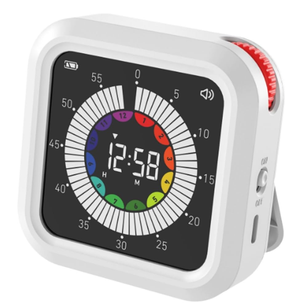 UDSKNV[KSL New Visual Timer for Student Learning Self-Discipline Time Management, Kitchen Baking Fitness Timer
