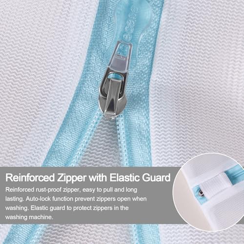 Polecasa Lead-Free Premium Soft Fine Mesh Laundry Bags With Sturdy Zipper For Delicates thumb #1