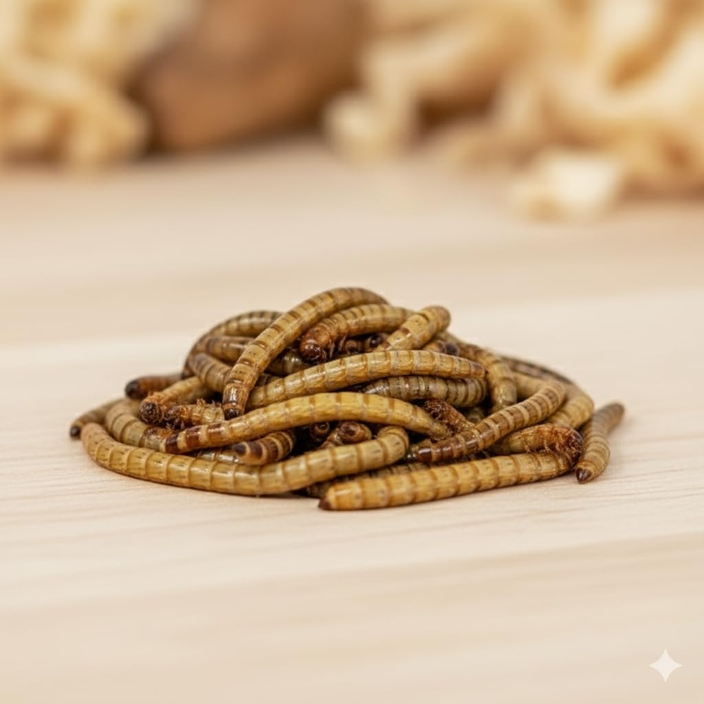 NutriCricket 100 Premium Live Large Superworms Shipped