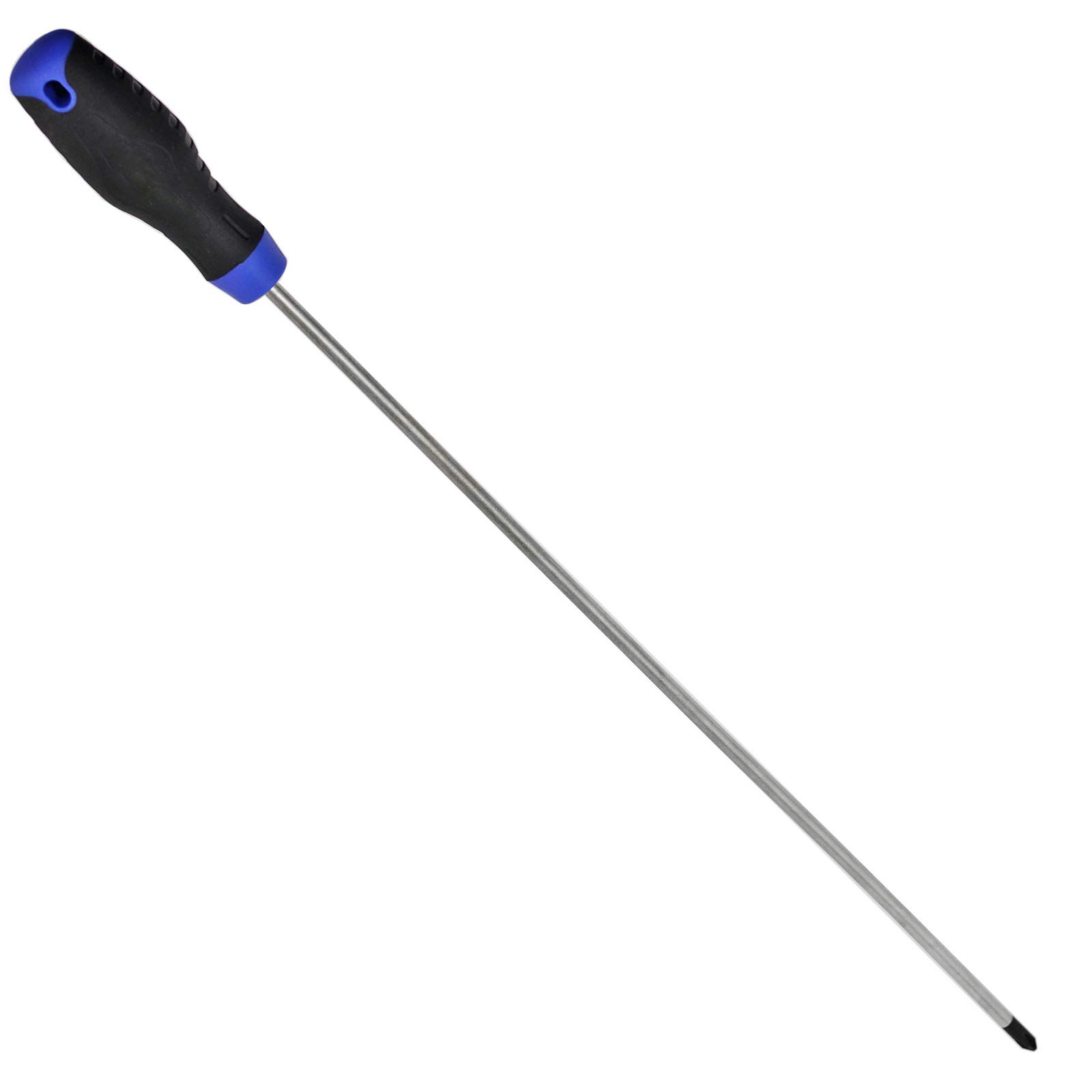 Spares2Go Extra Long Reach Chrome Vanadium Cr-V Phillips Head Screwdriver (500mm) from B&Q
