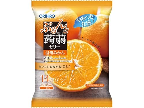 オリヒロ ぷるんと蒟蒻ゼリー 温州みかん 6個入×24袋