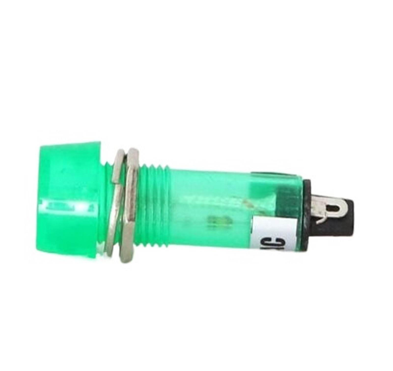 Témoin Lumineux Lot de 100 voyants Lumineux XD7-3 PL-101 DC12V DC24V AC220V avec Trou de Montage for Interrupteur 7 mm(Red,24V)
