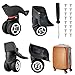 Produktbild THATSRAD 4 Stück Gepäck Koffer Ersatzräder Gepäckräder OD 49 mm Schwenkräder Koffer Universal Rollen für Koffer Ersatz Gepäckkoffer Rollen Koffer Rad Ersatz für Gepäck Koffer Trolley Reisekoffer