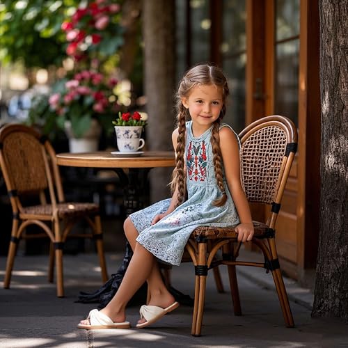 Image of THEE BRON Girls Cute Slip-On Slippers Stylish Sandals for Toddlers & Kids
