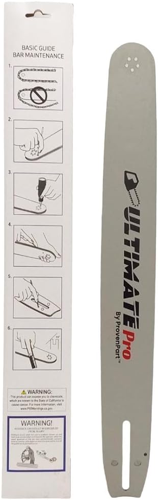 proven part Chainsaw Guide Bar 20 in. for 596687472 3/8 .050 DL72 RN HV D009