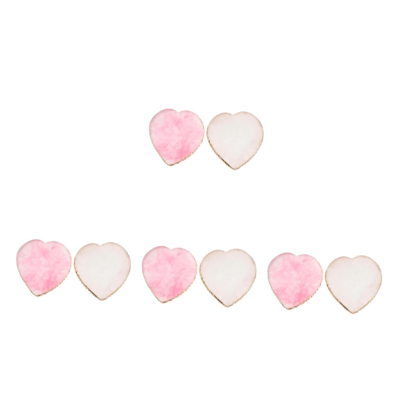 Ipetboom 8 Piezas Paleta Bandeja para Mezclar Colores Esmalte De Uñas Placa De Color De Bricolaje Mezcla De Uñas Clavo De Resina Gel De Uñas Hojas Lámina De Ágata De Resina De PVC Manicura