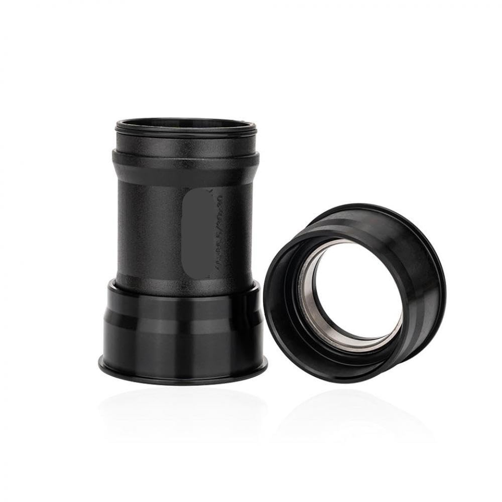 Eje de pedalier ZTTO BB386 EVO PF30 30 Ajuste a presión Compatible con MTB Road Bike F5A Rotor BB K Force Juego de bielas y bielas con husillo de 30 mm