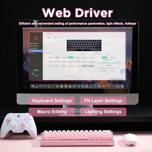 Teclado Gamer Alux60 Conectividad USB 60% miniatura 6