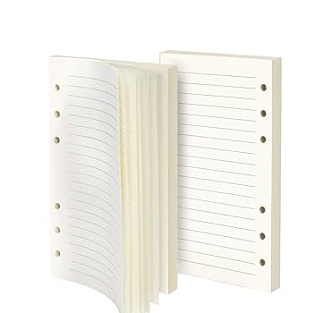 Amazon.co.jp: 手帳リフィル システム手帳リフィル 【A6 6穴 45