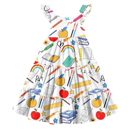 Vieille Toddler Girls Summer Ruffle Sundress (2-8 Years)