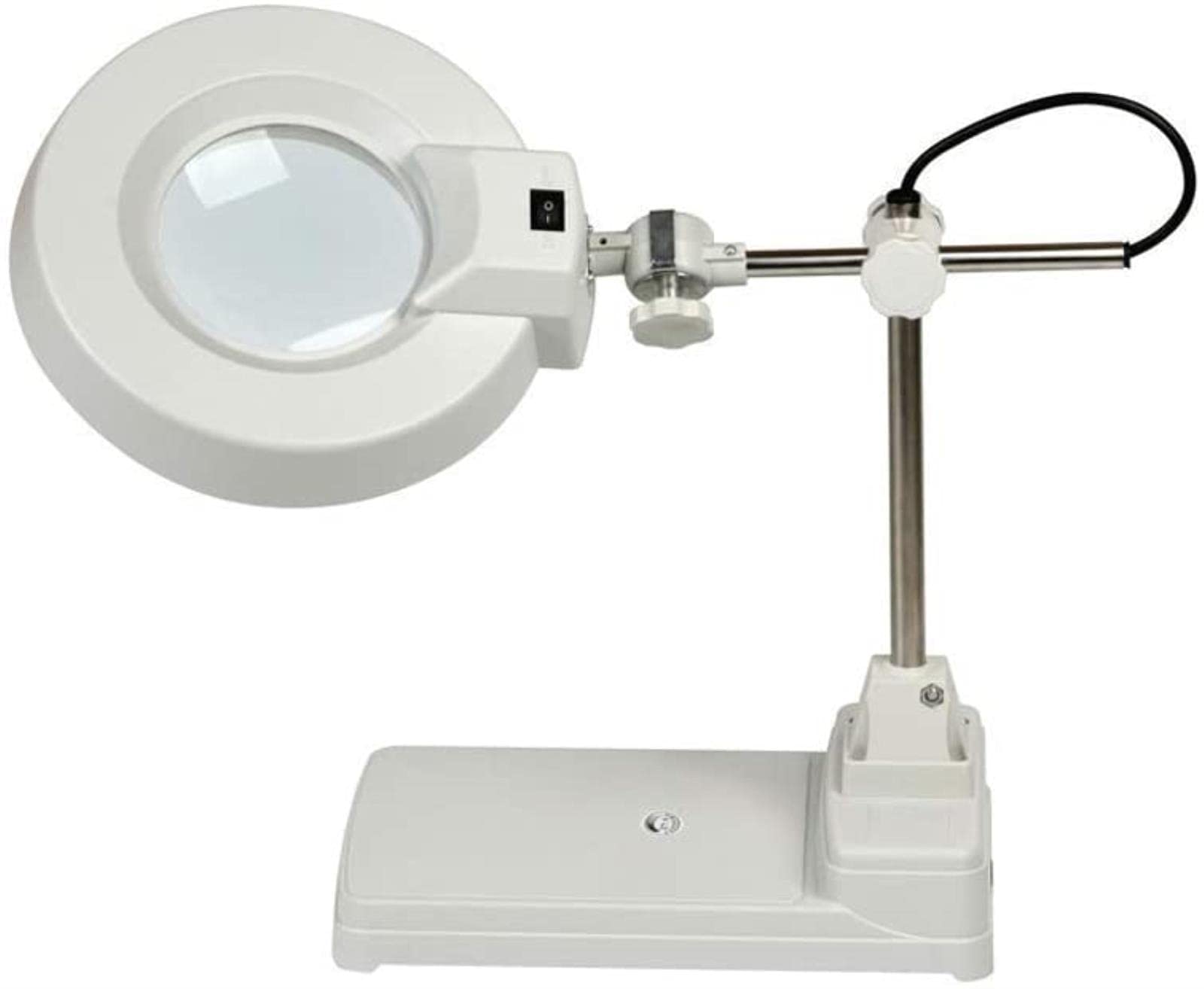 asdchZen Magnifying Glass Multi-Function With Auxiliary Magnifier Bracket Magnifier High Magnification Magnifier Glass Lens